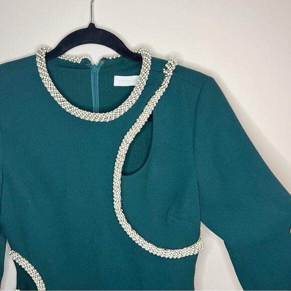 Jonathan Simkhai Katharine Diamante Embellished Cutout Mini Dress Size
2 / Small - Picture 5 of 12